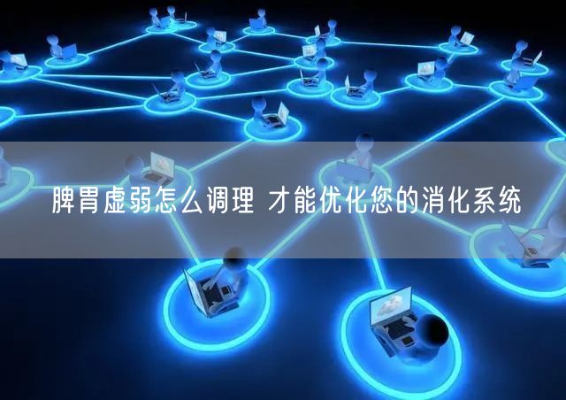 脾胃虚弱怎么调理 才能优化您的消化系统
