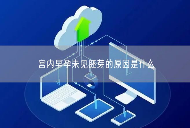 宫内早孕未见胚芽的原因是什么